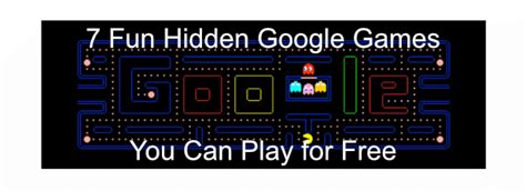 5 versteckte google spiele